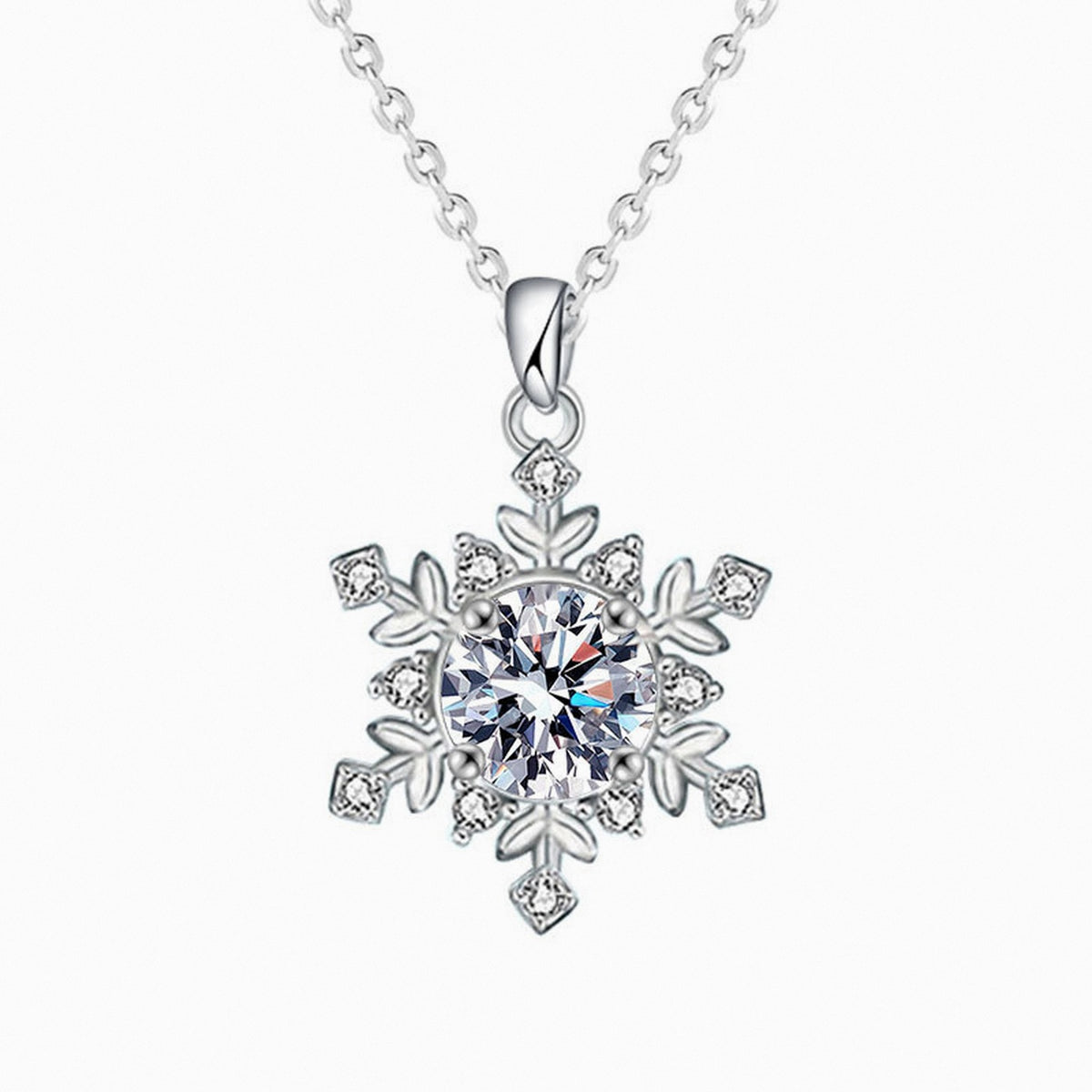 Flocon de moissanite détail