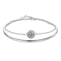 Kouchta Bracelet Duo porté, finition or jaune 18K et porte-clé cœur