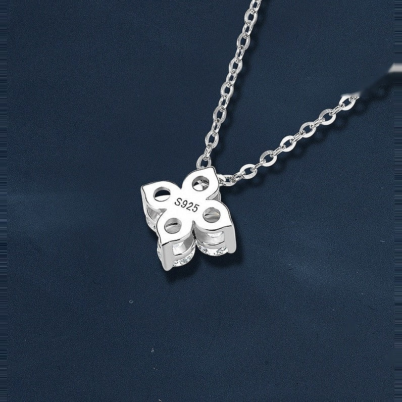 Kouchta Collier Trèfle Quatre Feuilles — poinçon S925